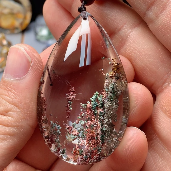 水晶吊坠(不含链)未镶嵌