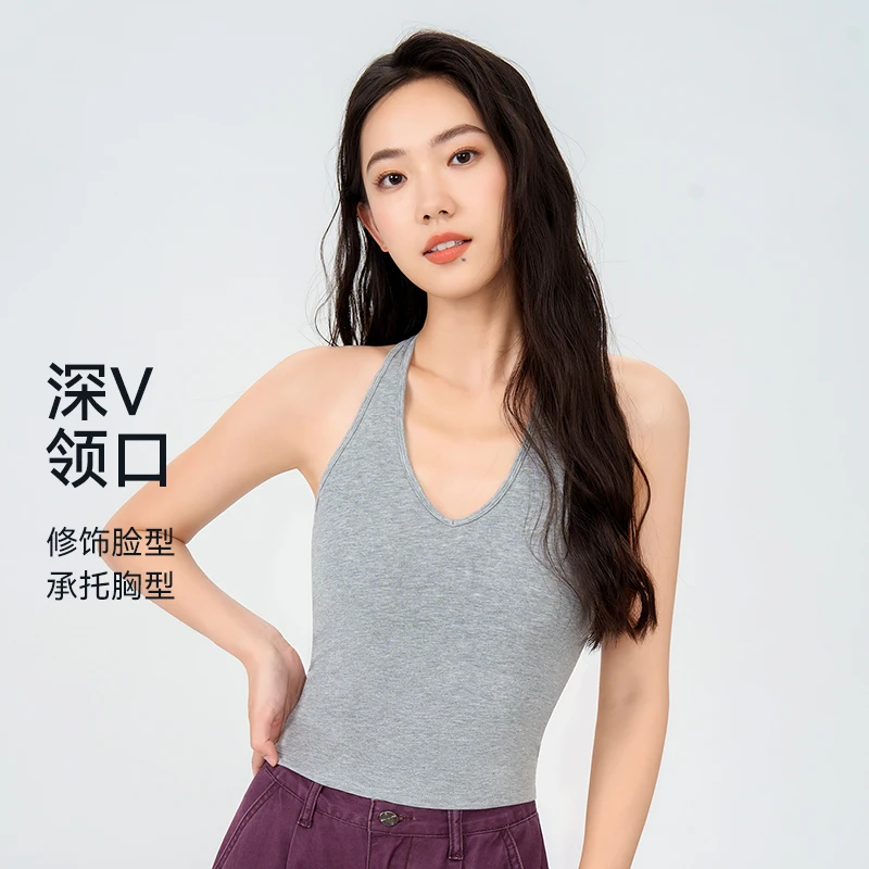 一体式运动背心跑步防震防下垂内衣健身女款瑜伽服上衣可外穿8569