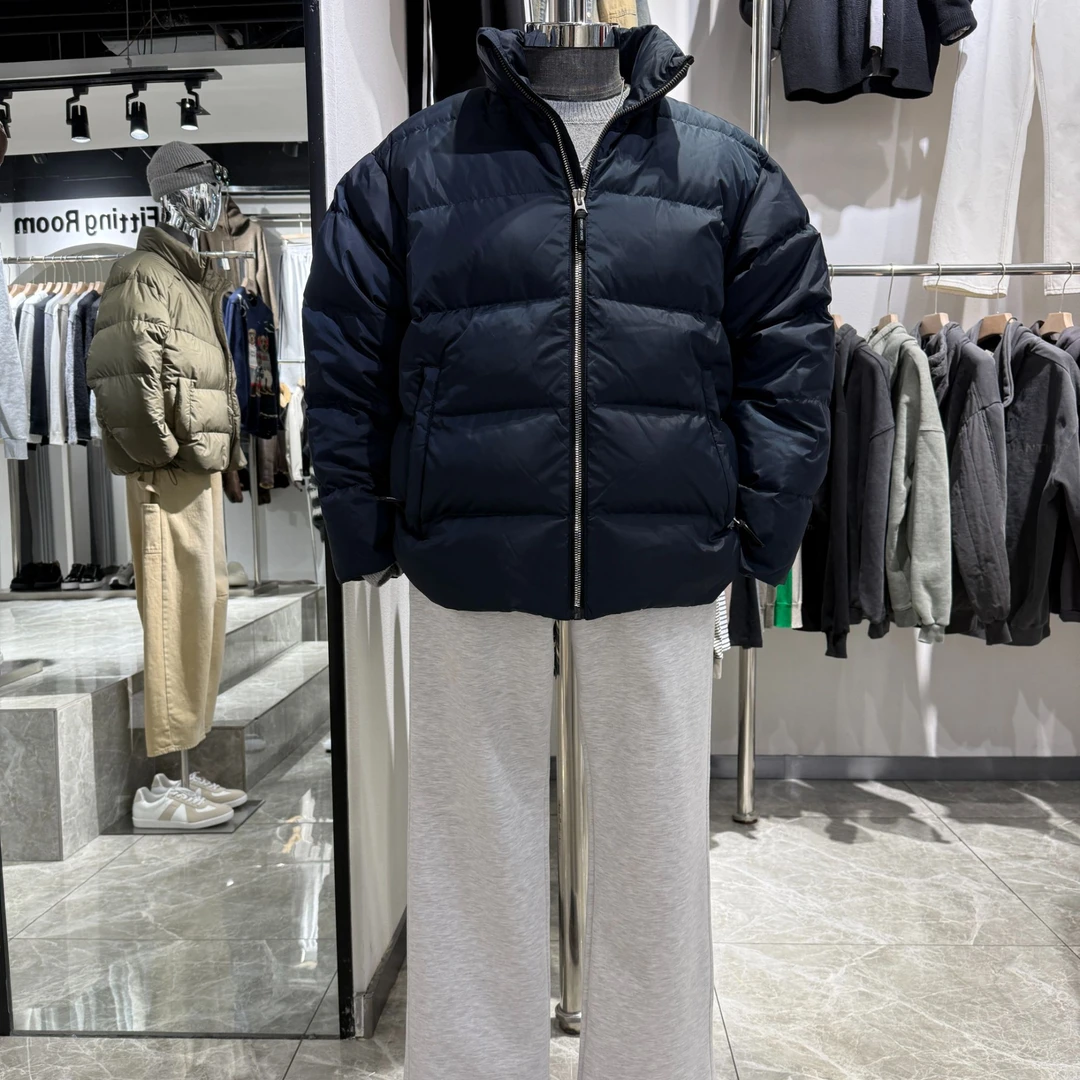 男短款鸭绒羽绒服