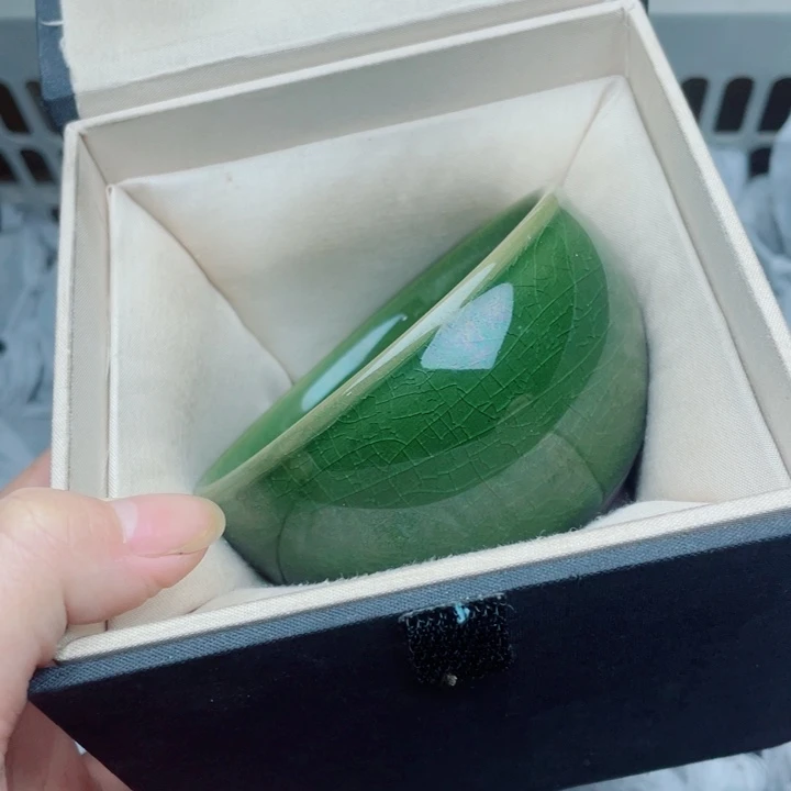 茶盏帝王绿将军配礼盒