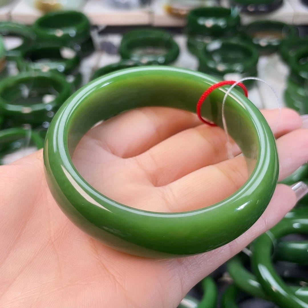 和田玉（碧玉）手镯未镶嵌