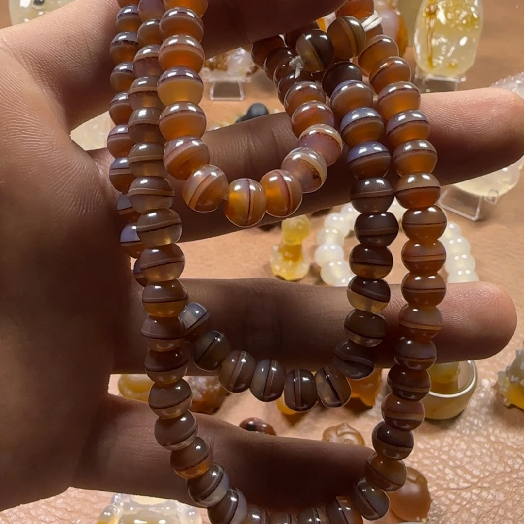 搓***灰玛瑙/玉髓未镶嵌吊坠(不含链)