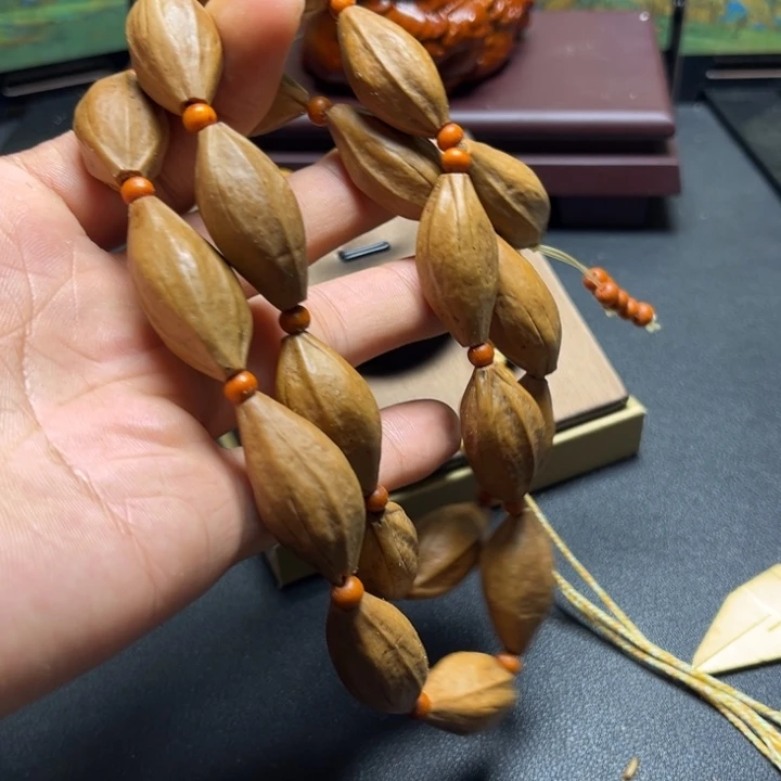 手串/手链橄榄核橄榄核雕素串