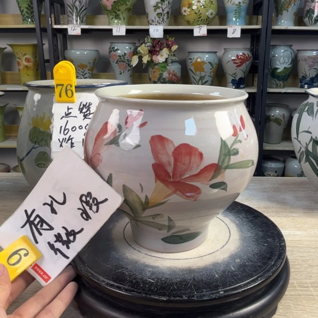 罐1tc景德镇陶瓷花盆