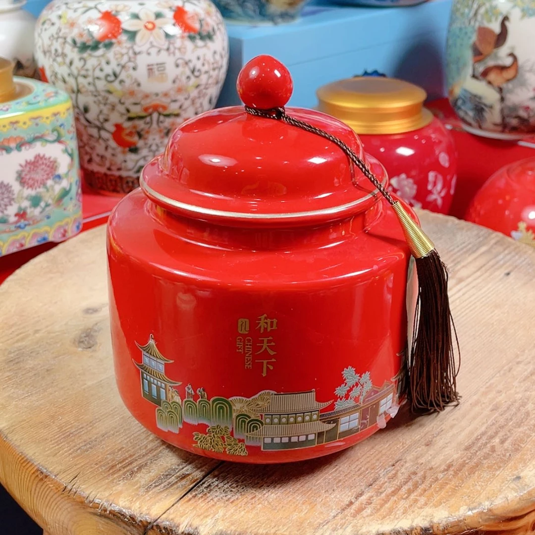 【闪购商品】罐陶瓷茶叶罐密封罐