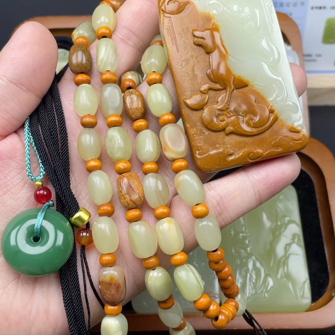 绿*新疆昆仑山料