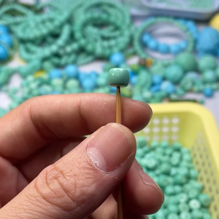 非金属卡8绿色直切单珠