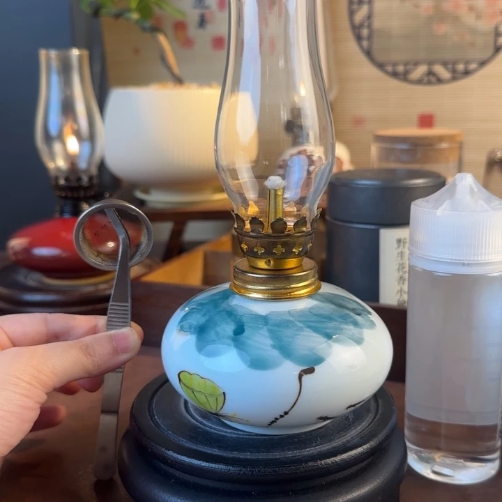 景德镇陶瓷陶瓷香薰灯