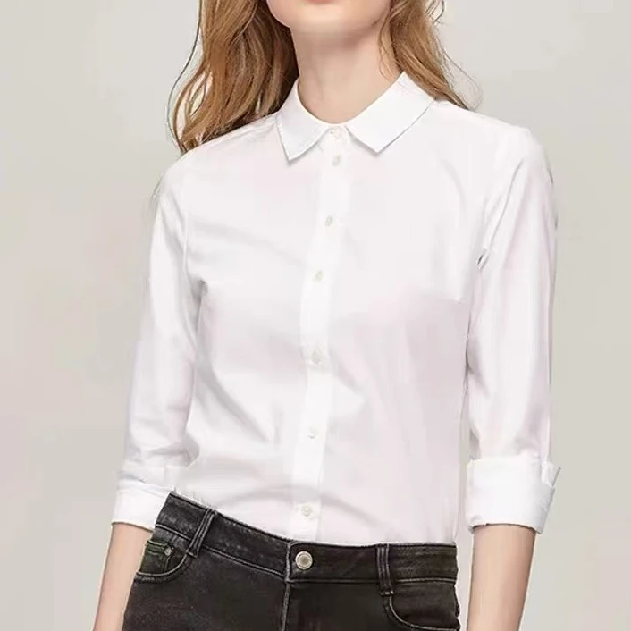 【美姐说】长绒棉百搭衬衫102503