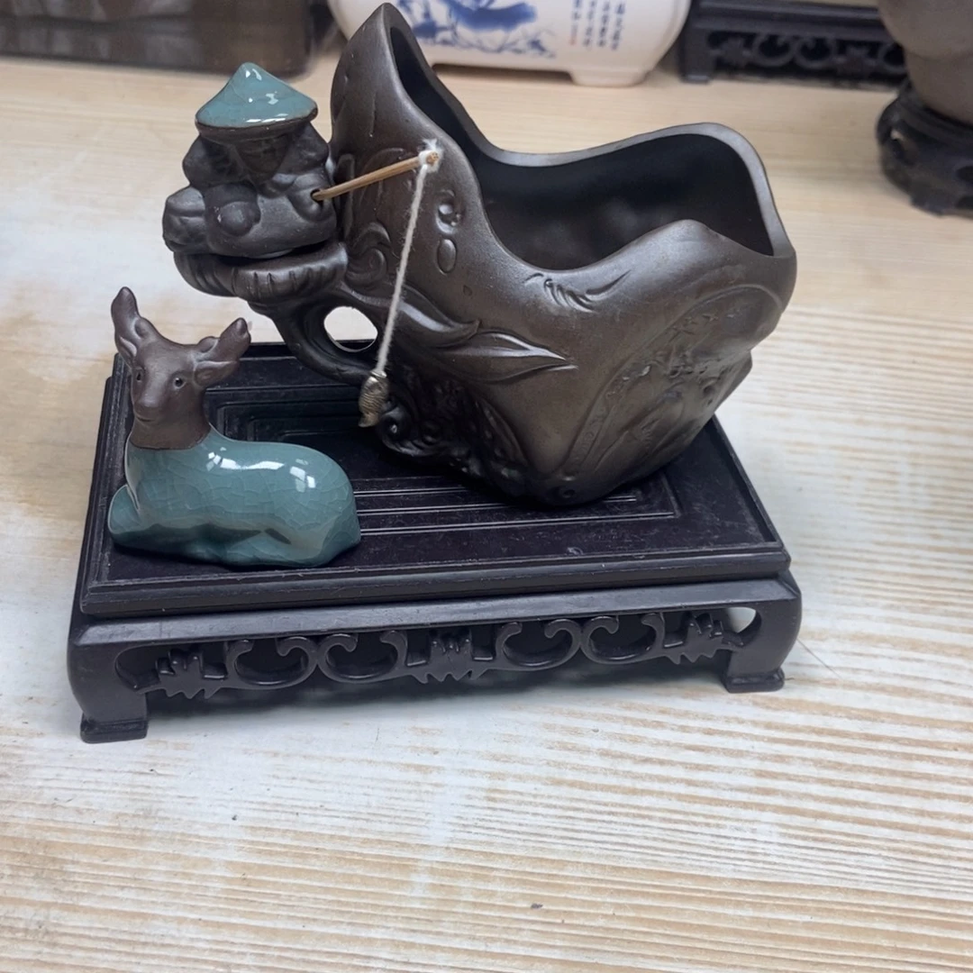 瓷片陶瓷花盆陶瓷艺术