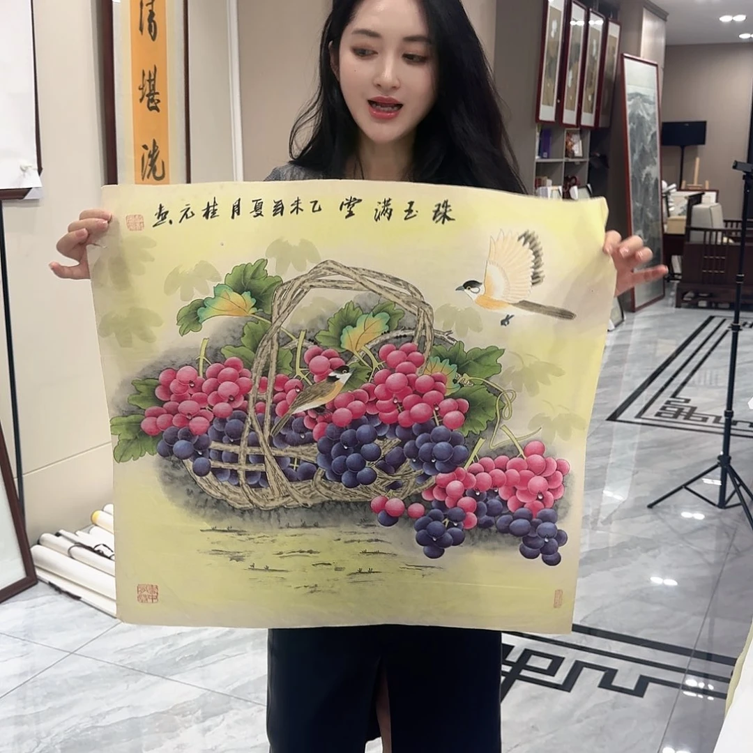 国画国画作品多次入选