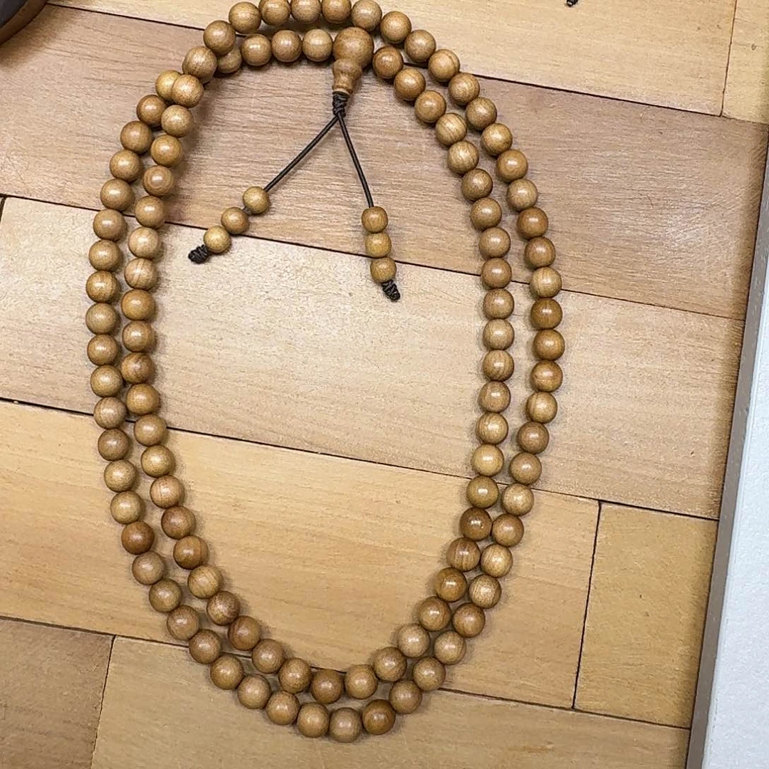 檀香木手串/手链钢印料老山檀香0.6