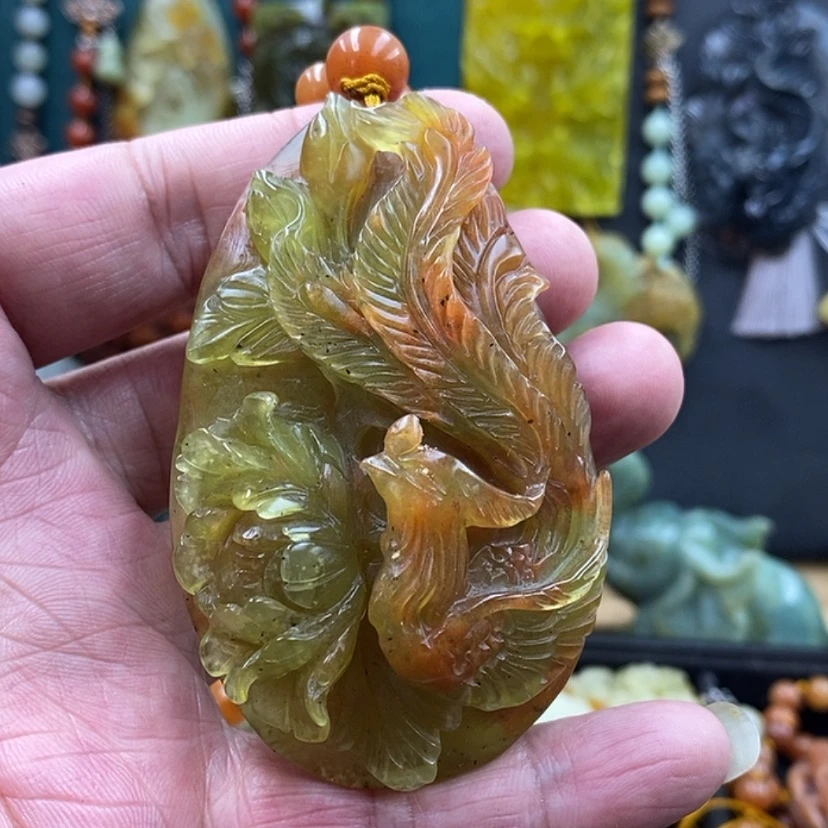 【闪购商品】未镶嵌蛇纹石玉吊坠