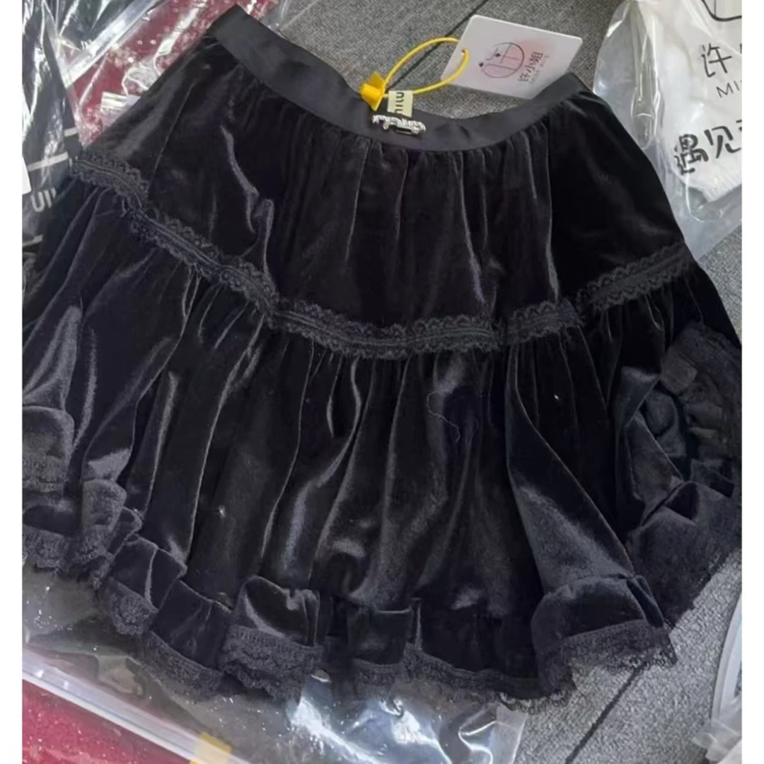 【月月专享】冬季甜心-公主半裙绒荷叶边系列 XXJ-YG00823