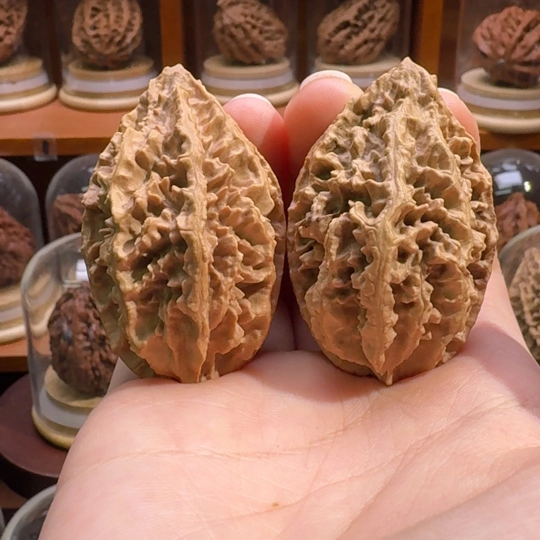 文玩核桃把件狼牙棒