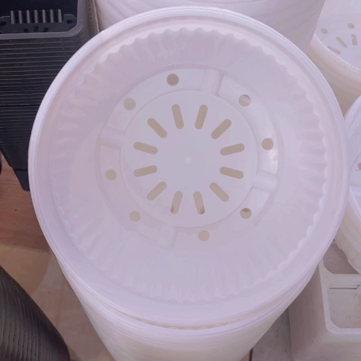 20公分白色聚宝盆一组12个