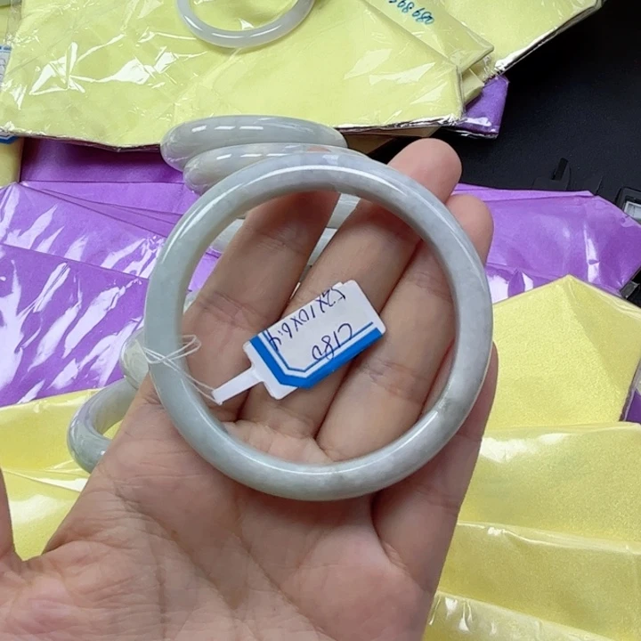 未镶嵌手镯翡翠52.5