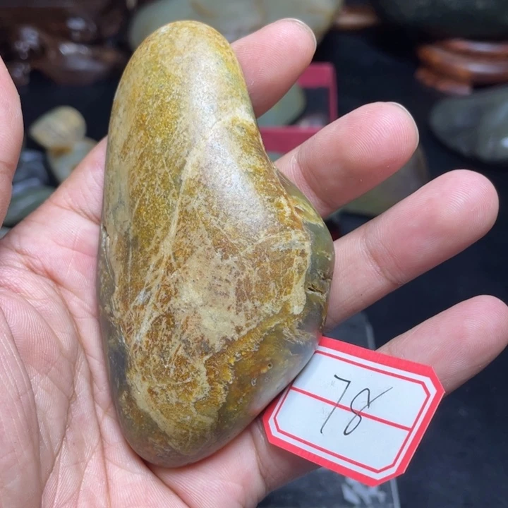 和田玉未镶嵌颈饰78