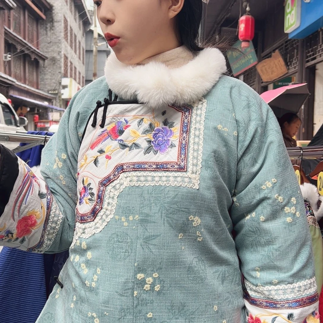 湘西苗族刺绣大花加厚160 120斤