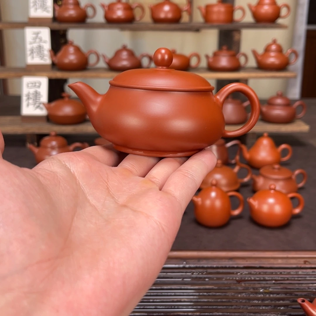 紫砂茶壶超薄明炉125cc