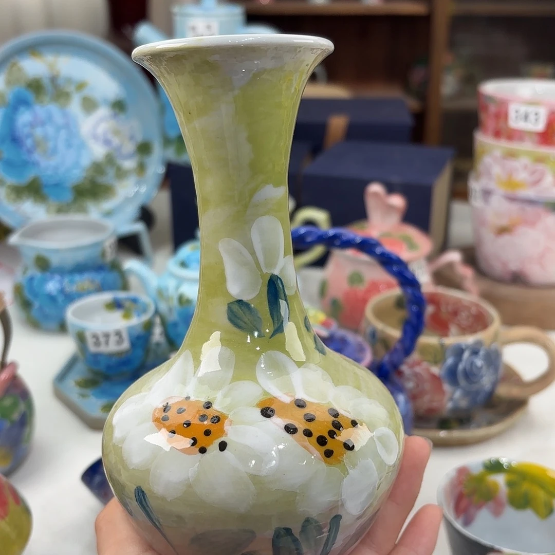 景德镇手绘高温釉下彩陶瓷茶具