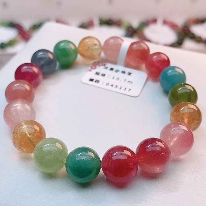 碧玺手链未镶嵌40号