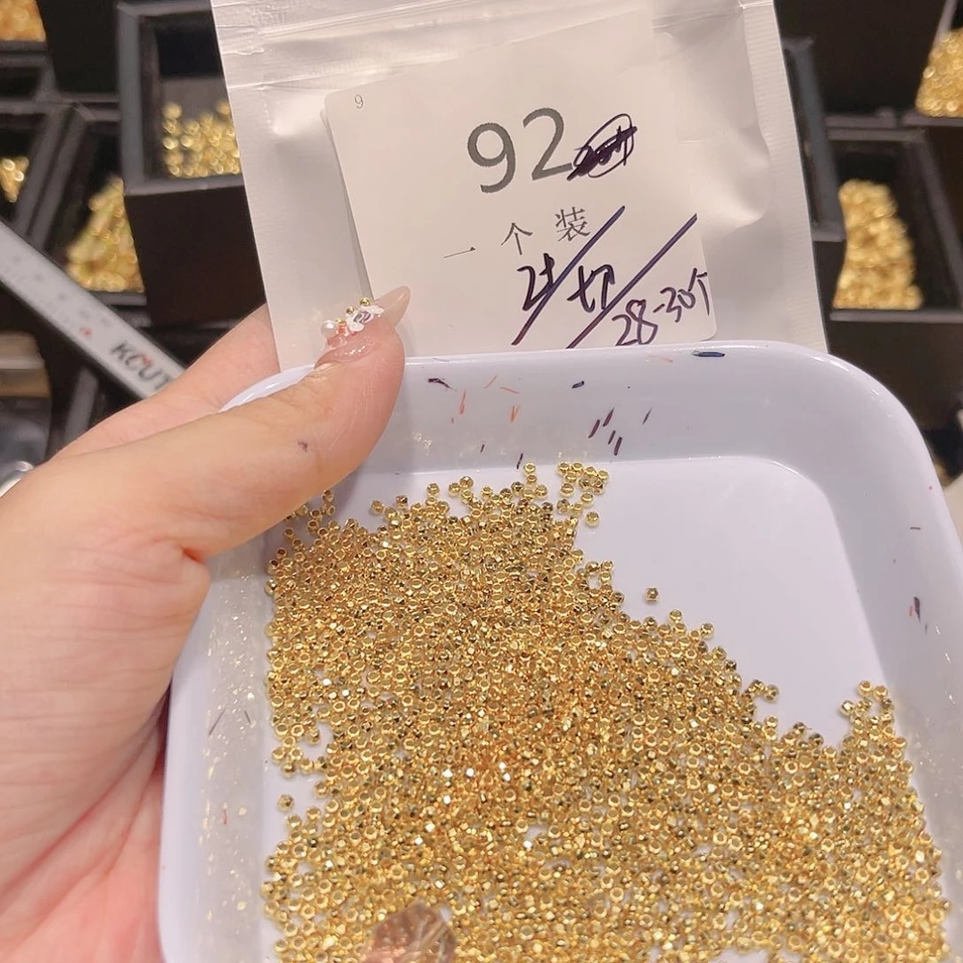 紫晶珠宝半成品银S925镀金镶嵌92