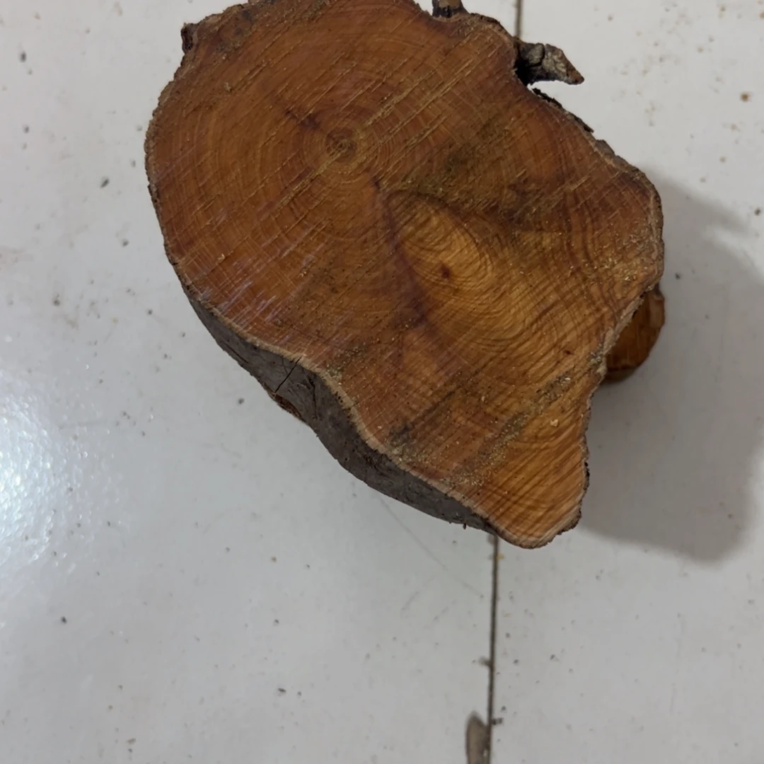 柏木（崖柏）太行陈化练手料片2.0厚度