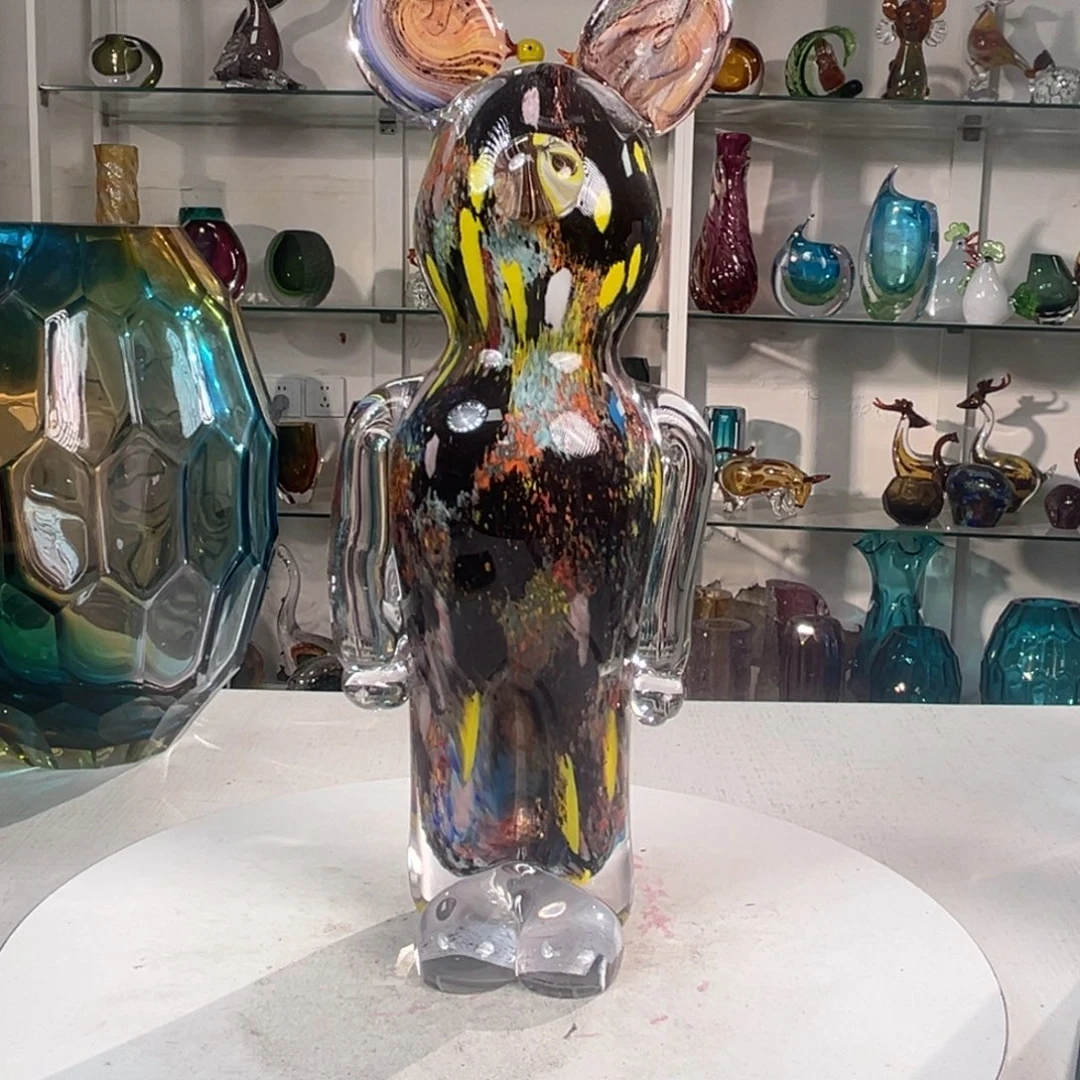 29高轻奢琉璃花器福利正常人工痕迹