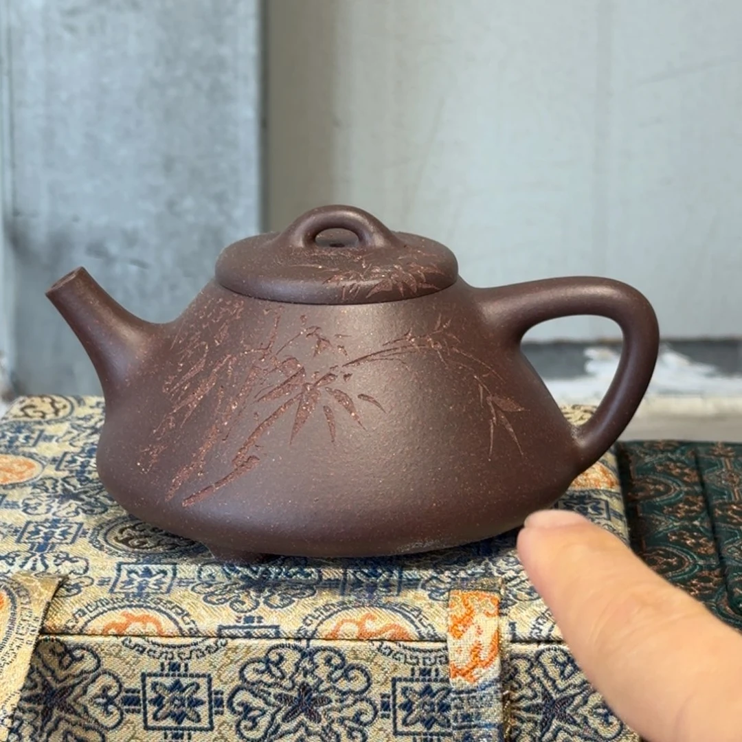 紫砂茶壶原矿的制作方法是用