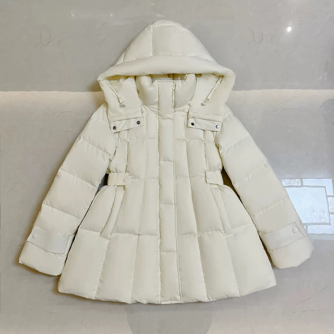 GD 02388  冬季新款连帽收腰羽绒服