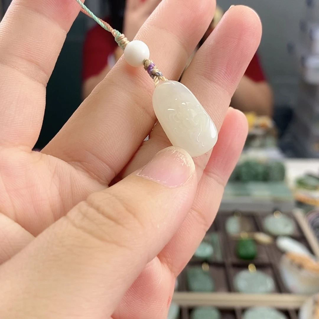 和田玉未镶嵌手机链