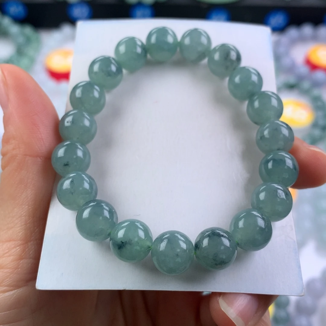 翡翠未镶嵌手链卡10