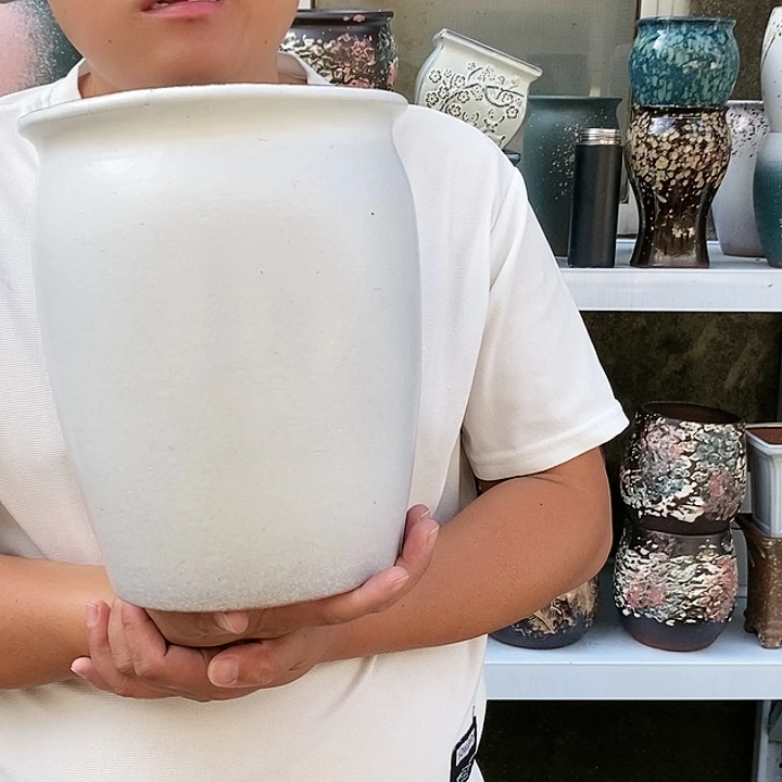 紫砂花盆口20高25福利