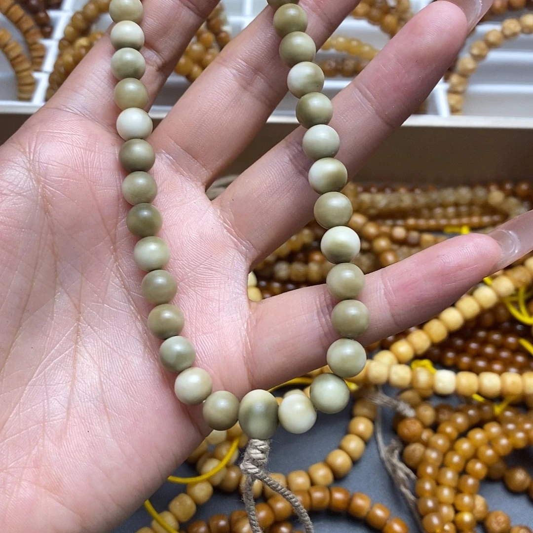 龙眼菩提吊坠菜*龙脊菩提阴皮料圆珠卡7➕