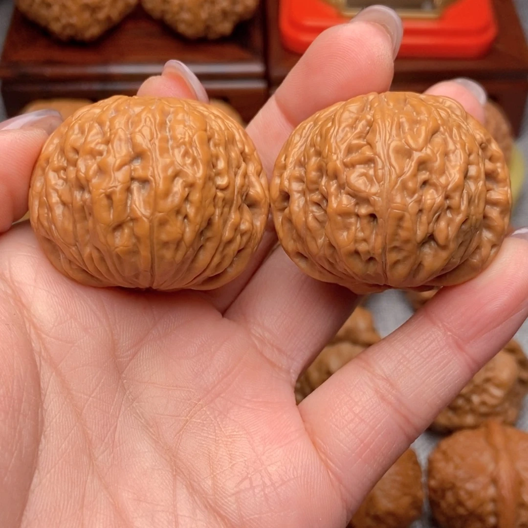 文玩核桃把件天花板40铁锤全品