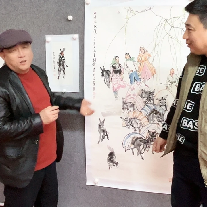 书法十***糊张老师绘画作品