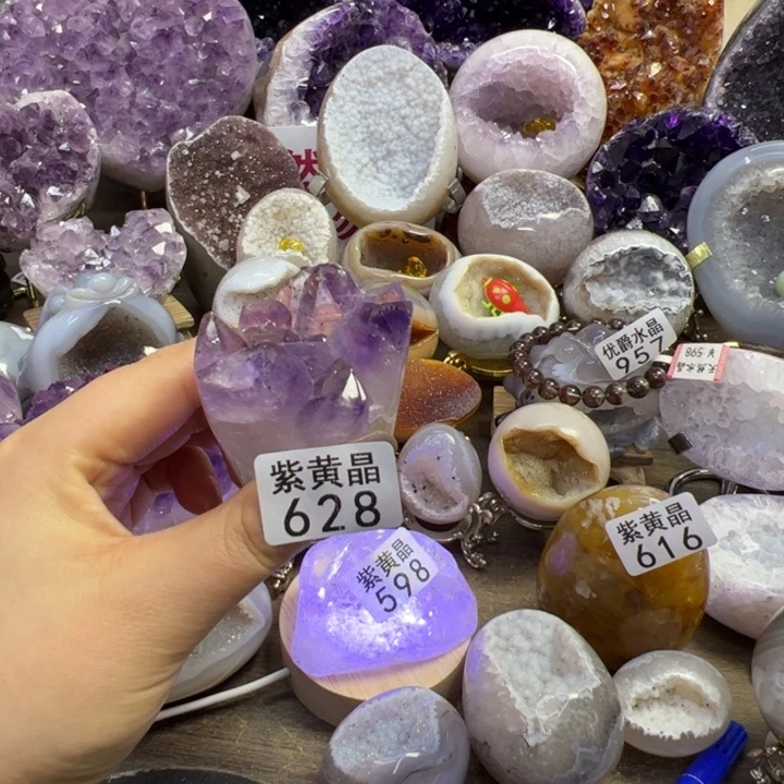 未镶嵌大型摆件（非配饰）紫晶628