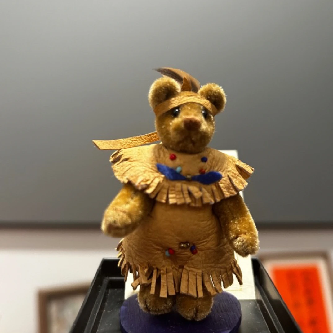 迷你盒装精致手工设计师款收藏小熊玩偶直播间拍公仔可爱毛绒玩具