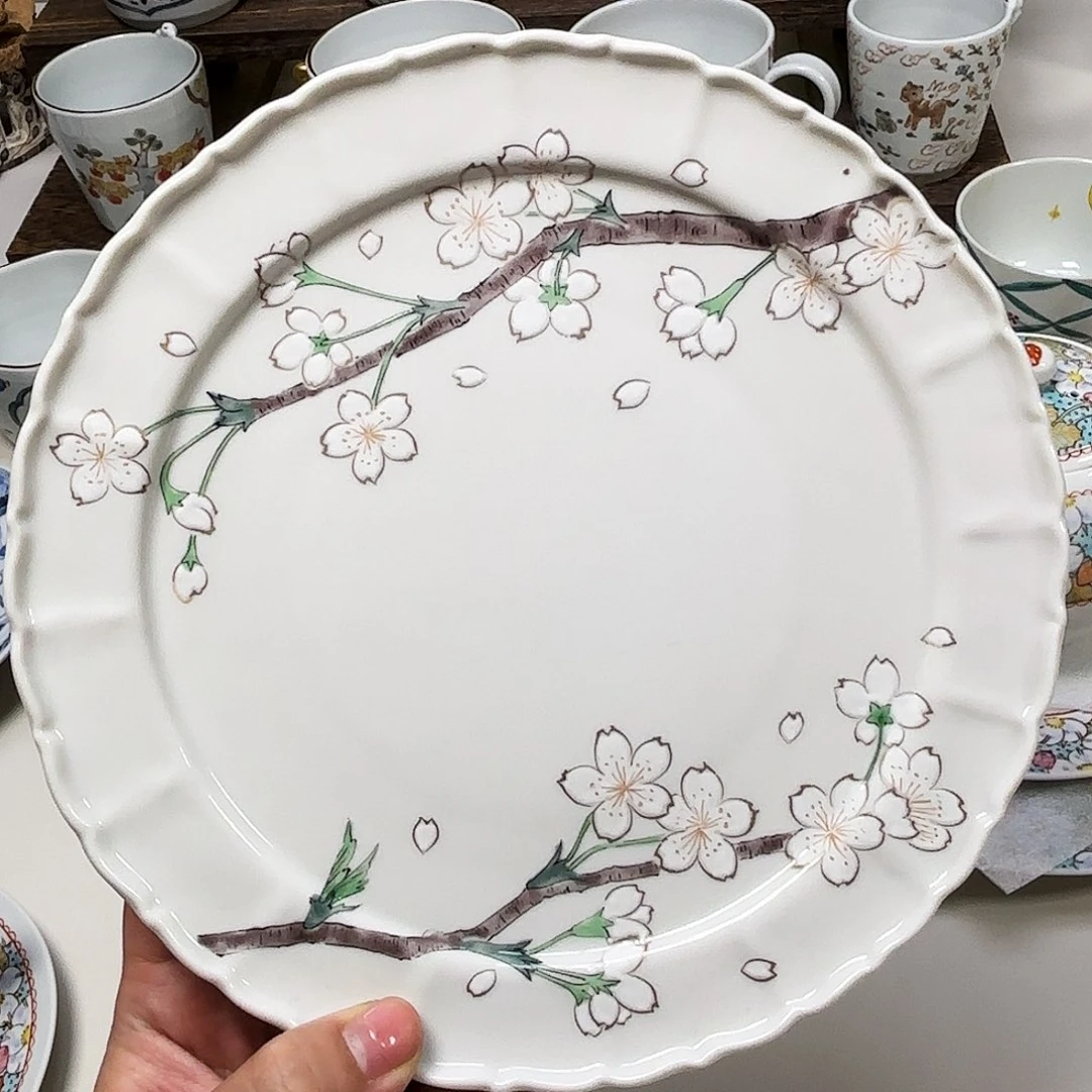 瓷宫本 21cm 盘。