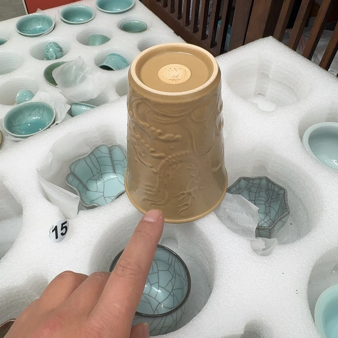 龙泉窑青瓷南宋老釉福利