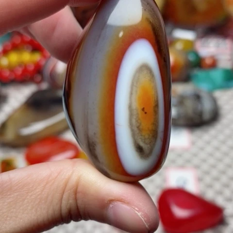 未镶嵌玛瑙/玉髓珠宝奇石