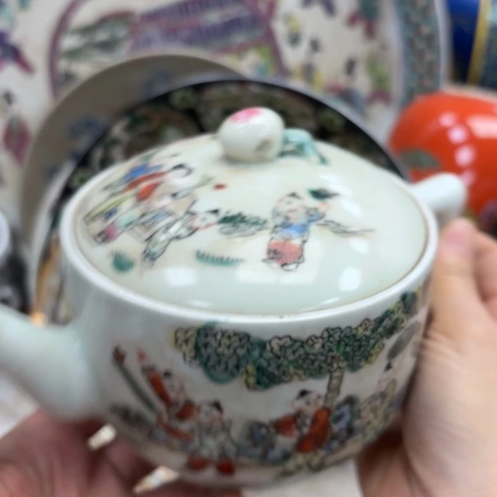 瓷片瓷器摆件 瓷器摆件
