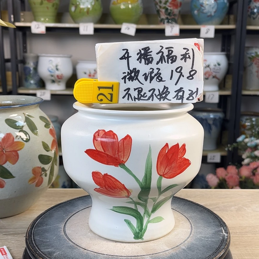 罐1xc景德镇陶瓷花盆