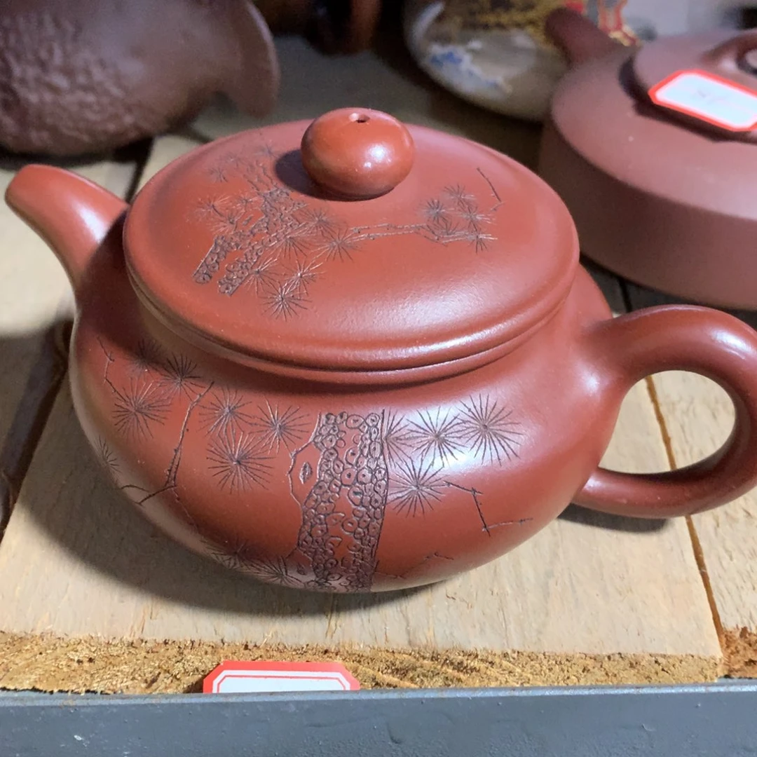 紫砂茶壶原矿手工140