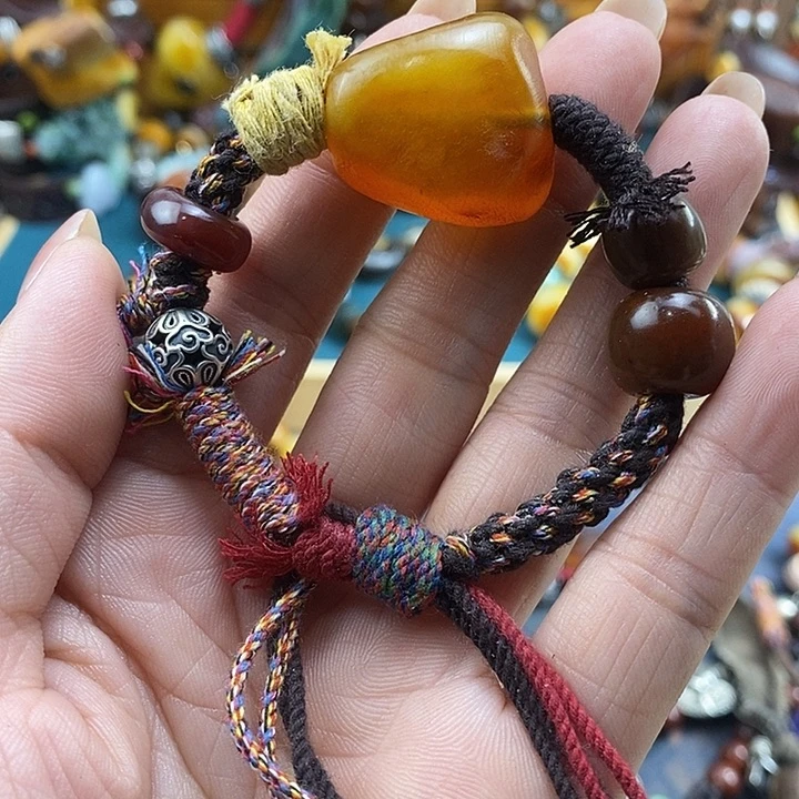 蜜蜡未镶嵌手链手链