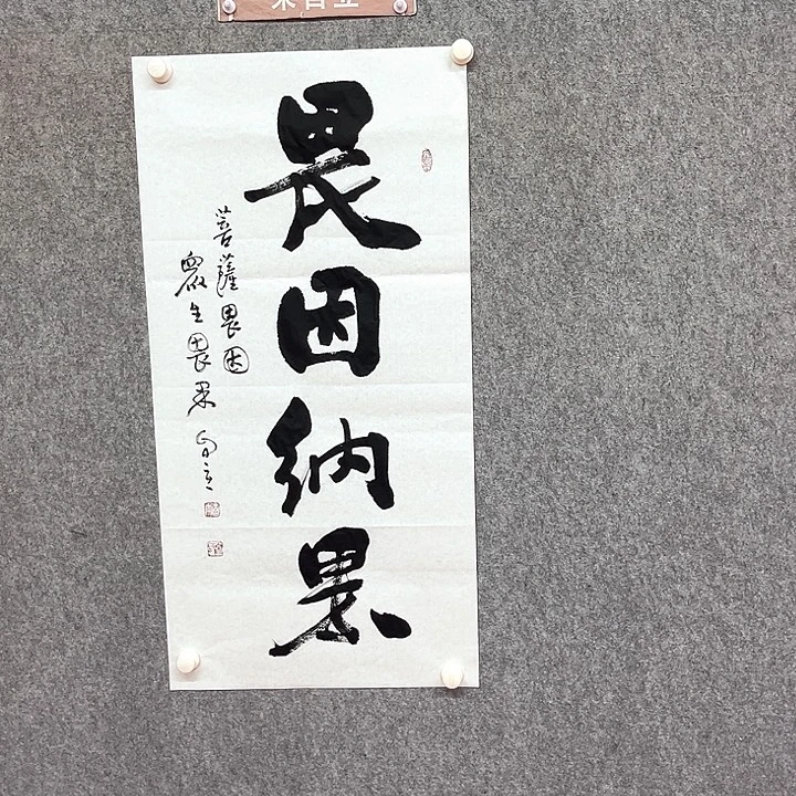 书法畏因书法作品