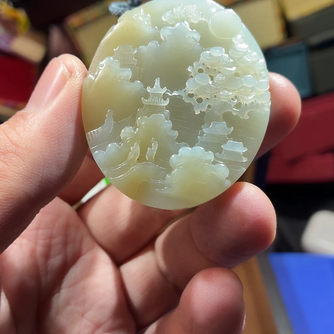 和田玉（糖玉）未镶嵌颈饰