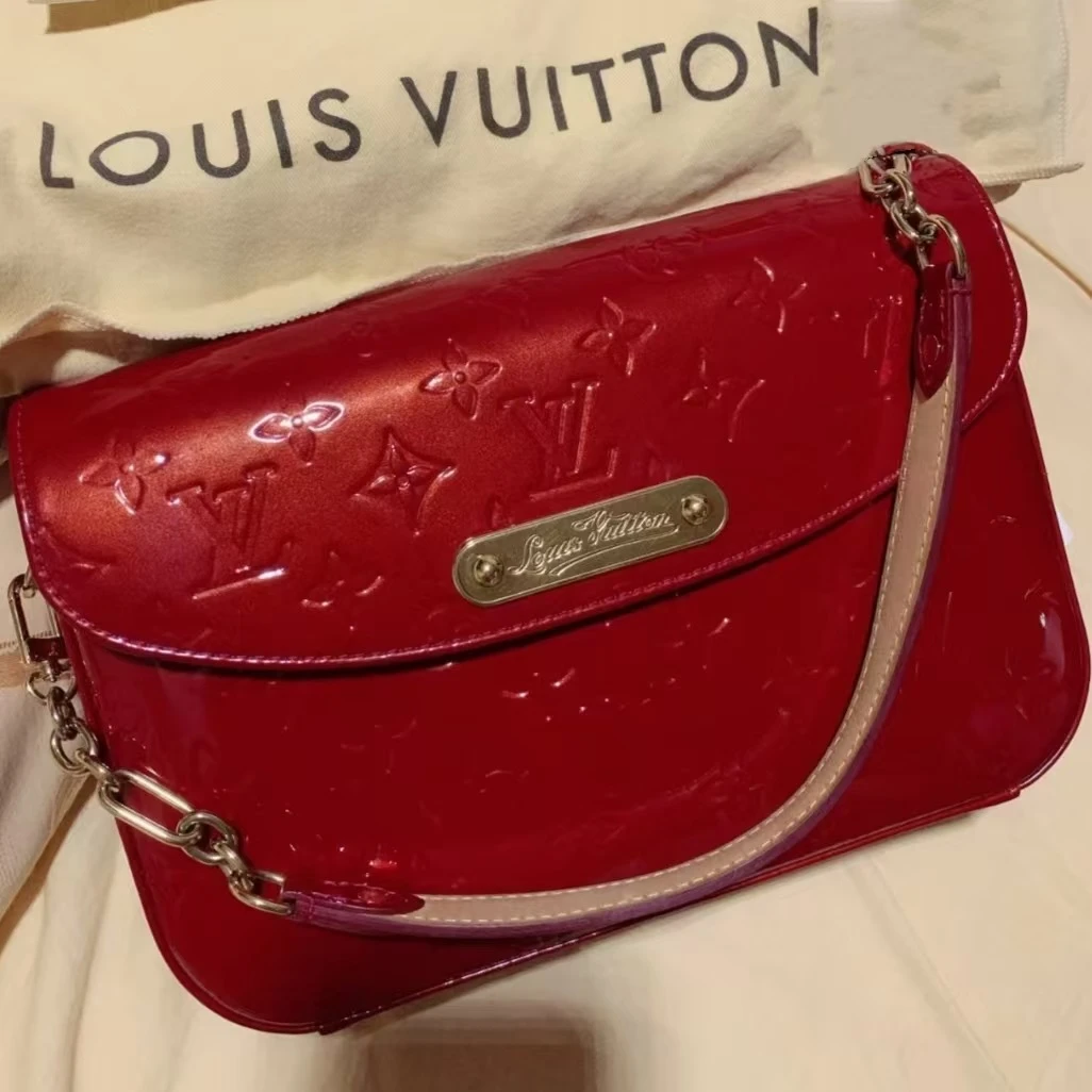 LouisVuitton/路易威登 单肩包 红色漆皮 jm7162/2506