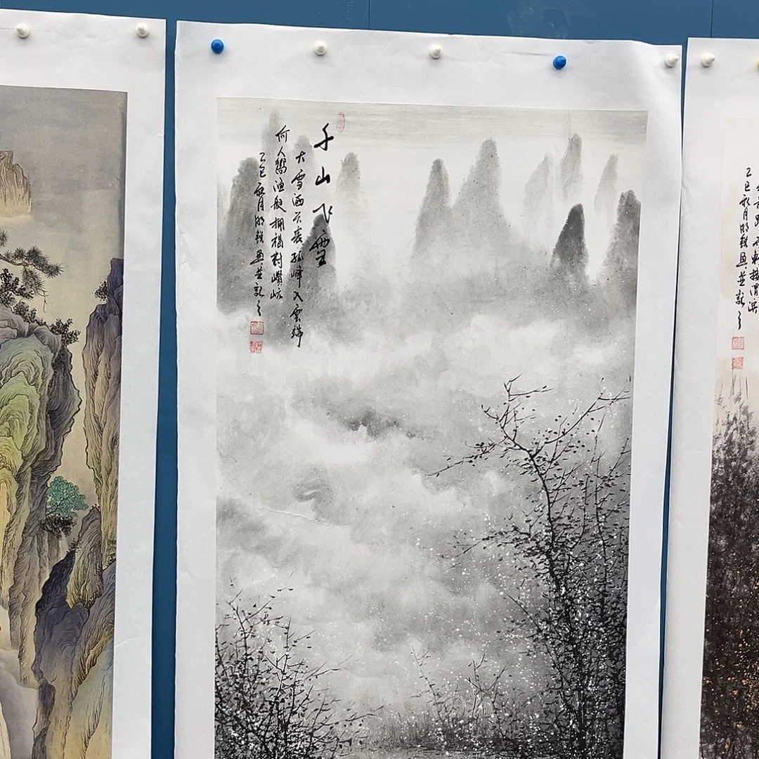 国画纯手绘作品欣赏